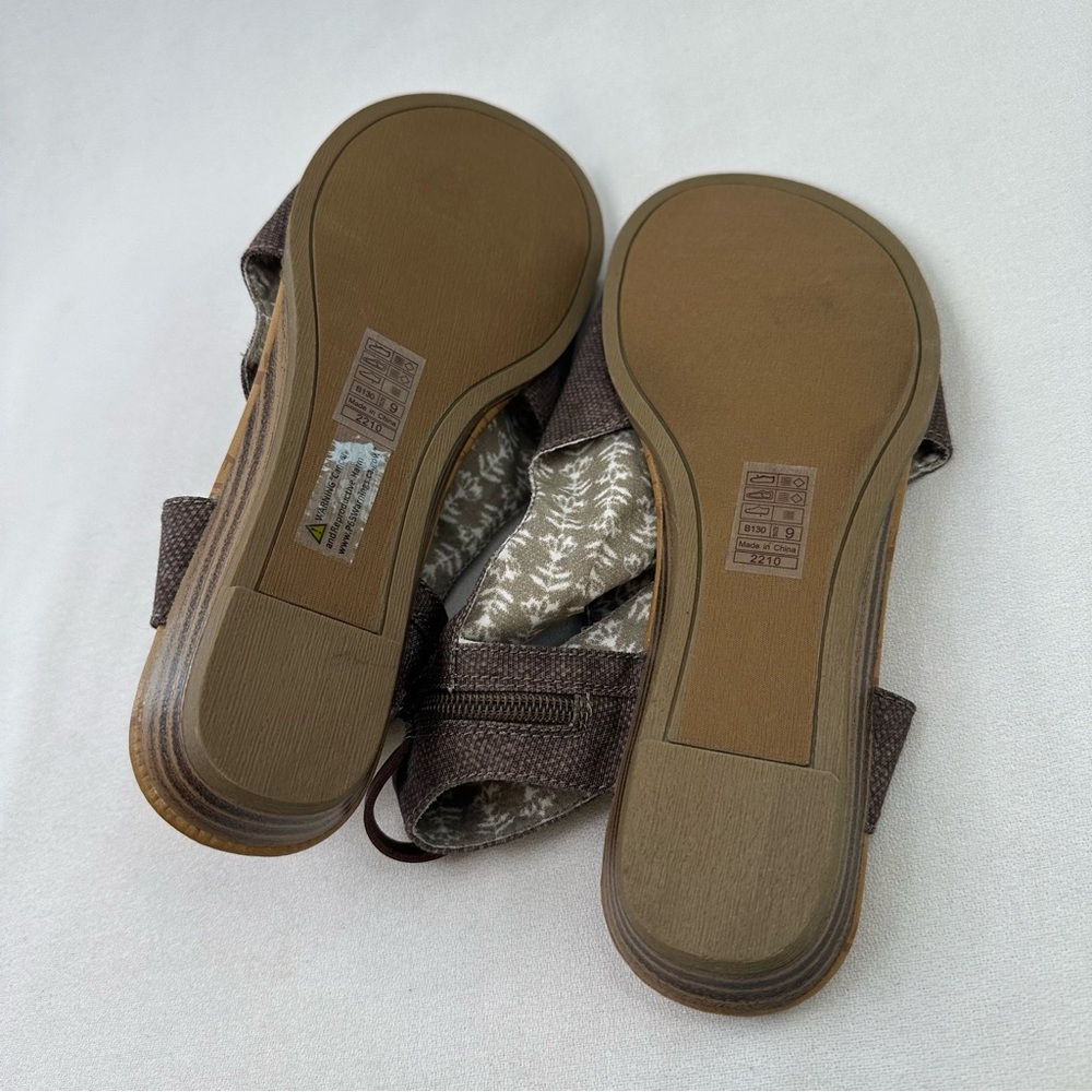 Blowfish Malibu Brisa 2 Wedge Sandal Brown 9 - Picture 11 of 11